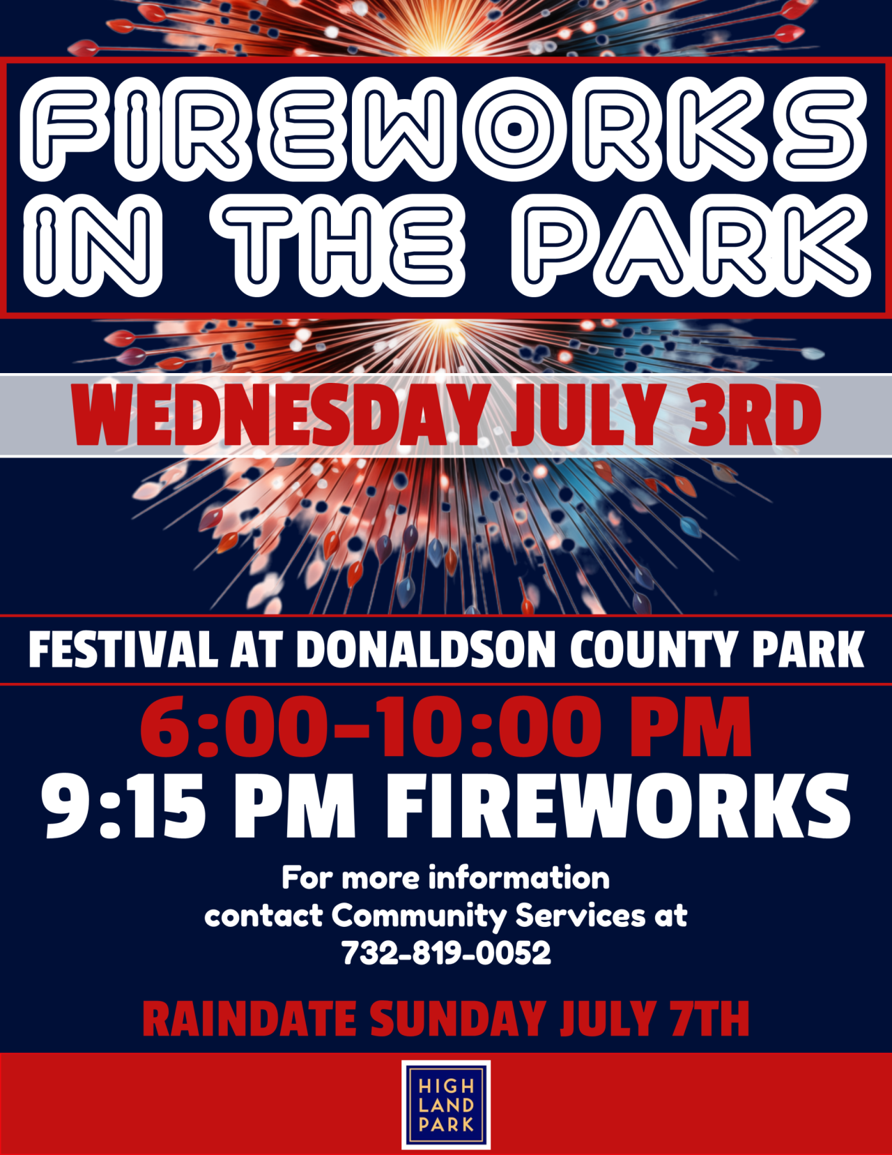 Fireworks Flyer 2024