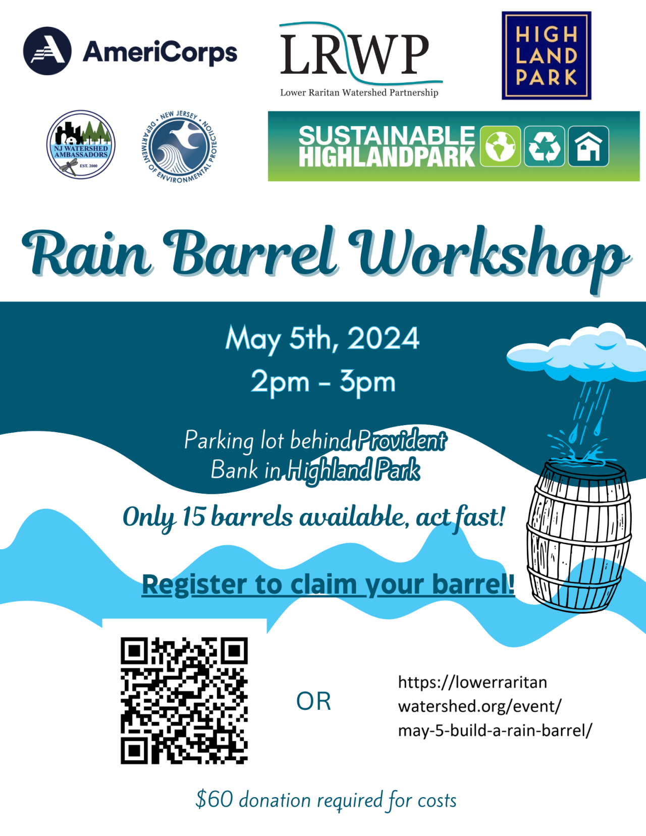 Highland Park Rain Barrel Workshop