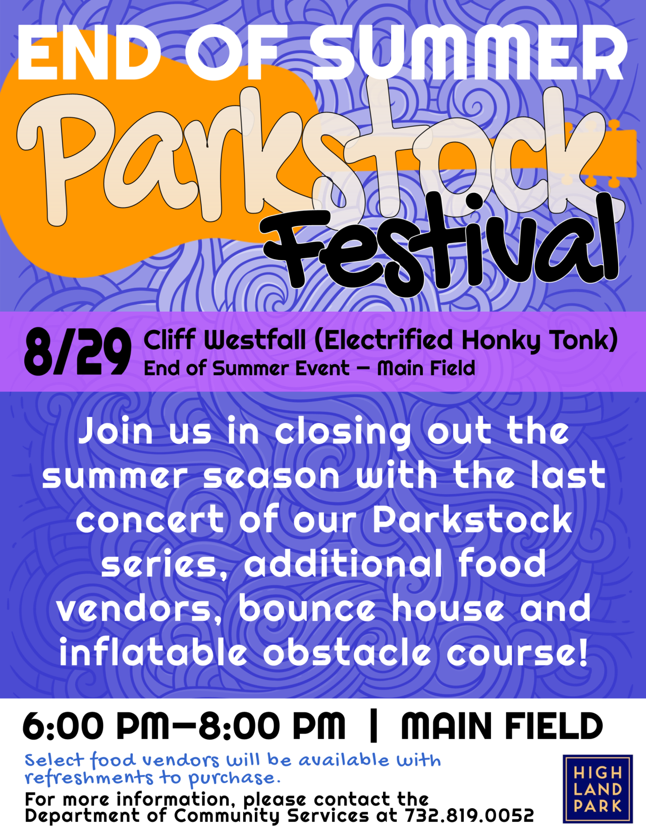 2024 End of Summer Parkstock Festval