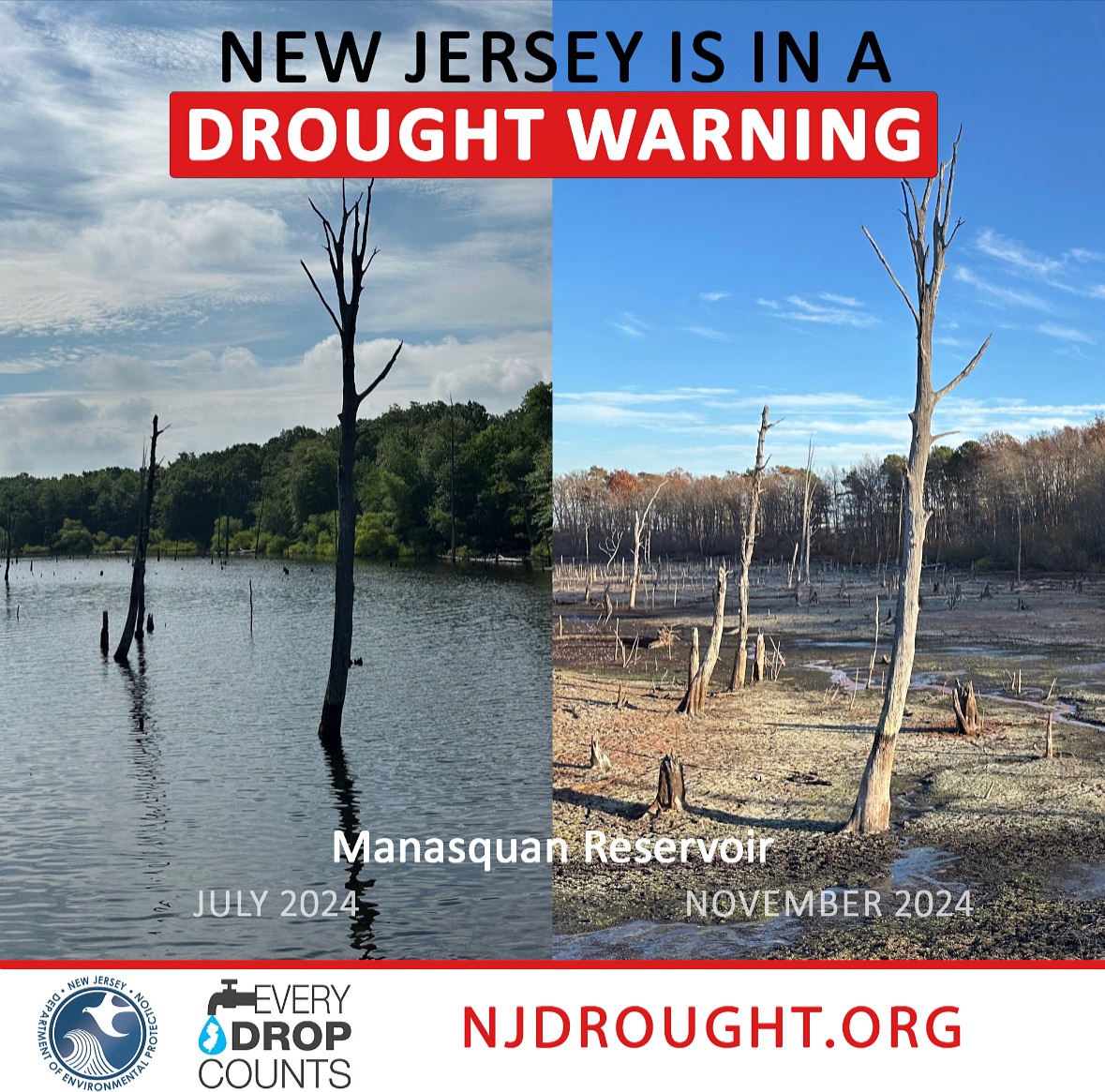 NJDEP Drought Warning